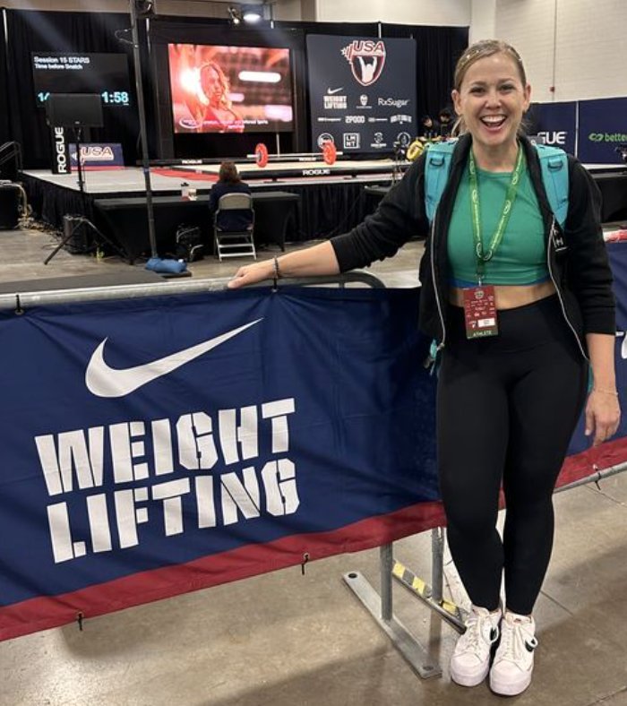 Jess at USA Weightlifting